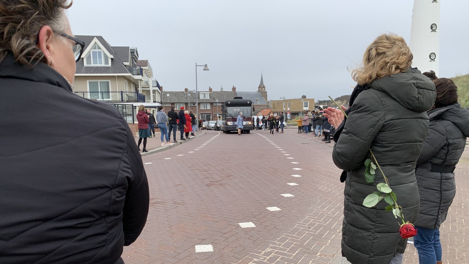 Erehaag door Egmond aan Zee